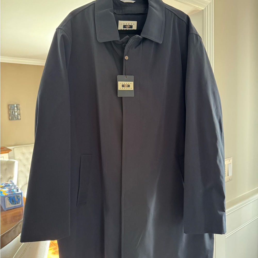 Joseph Abboud Dark Gray Raincoat